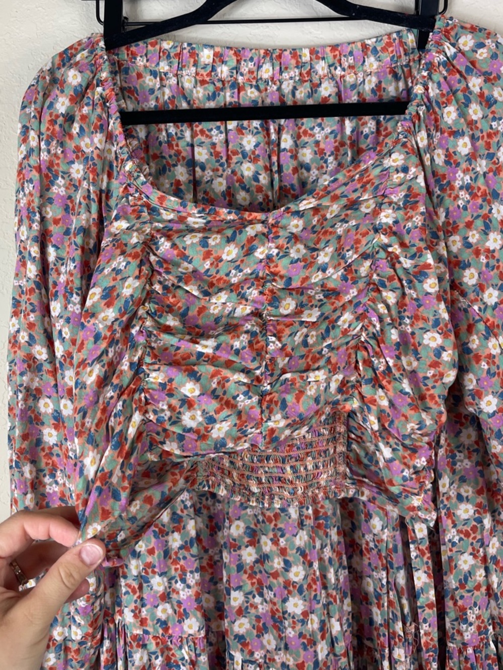 Billabong x The Salty Blonde Floral Top Maxi Skirt Set Size M/L - Picture 7 of 11